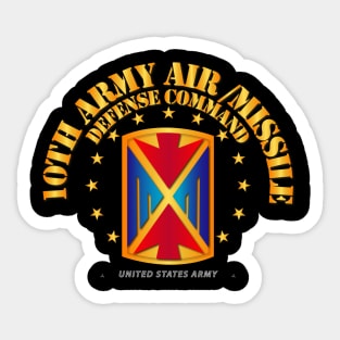 10th Army Air and Missile Defense Command Sticker